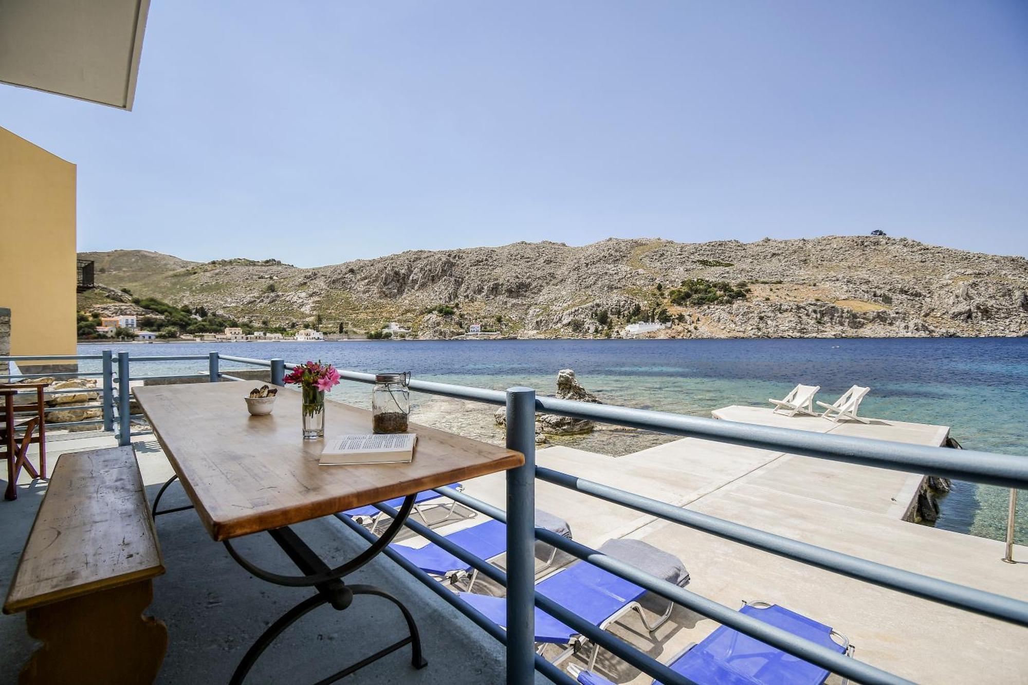 Ponente Lägenhet Symi Exteriör bild